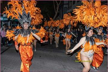 Pasacalle carnavalero, pregón a cargo del periodista Alberto Rodríguez y baile tradicional/TA e Ildefonso Rodríguez.